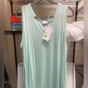 Women’s Tank Top Mint Green Size Large Never Worn